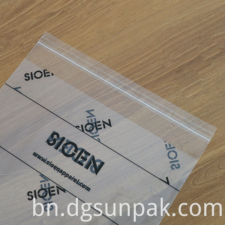 Opp Package Plastic Shirt Pack Poli Transport Print Opp Recycled Polybag Clear Clothing Bag Recycle Poly Bag Clear Grs For Shirt6